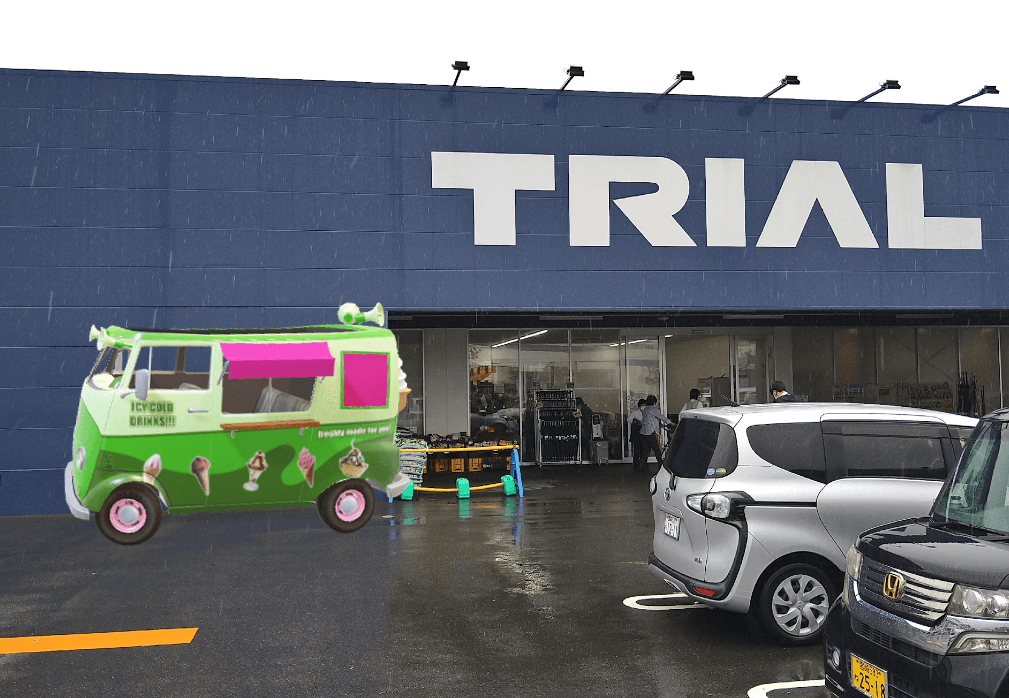 キッチンカー(調理営業)出店限定/屋外スペース