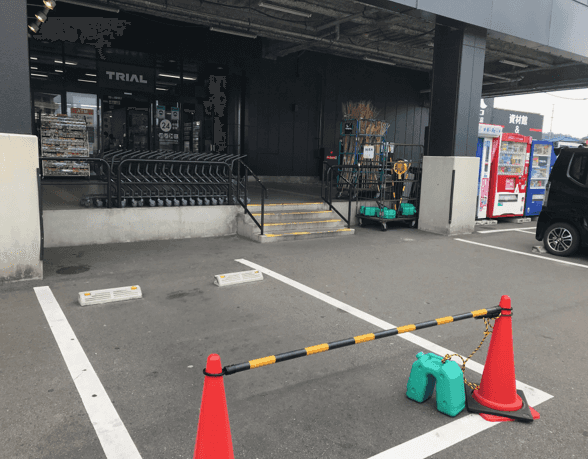 キッチンカーの出店が可能な屋外スペース②