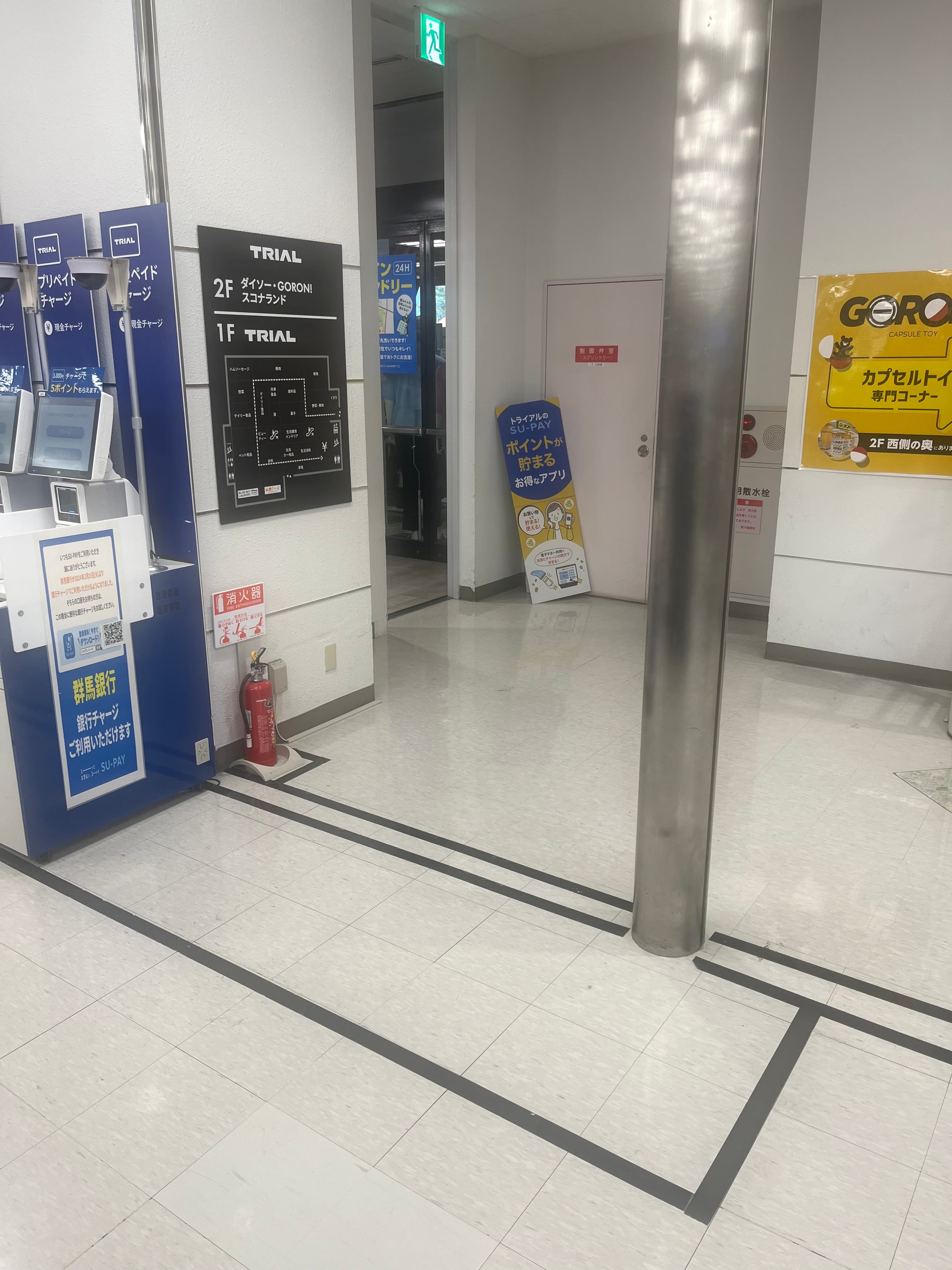 ③食物販や出張販売に適したエレベーター横スペース(1階東側メイン出入口)2