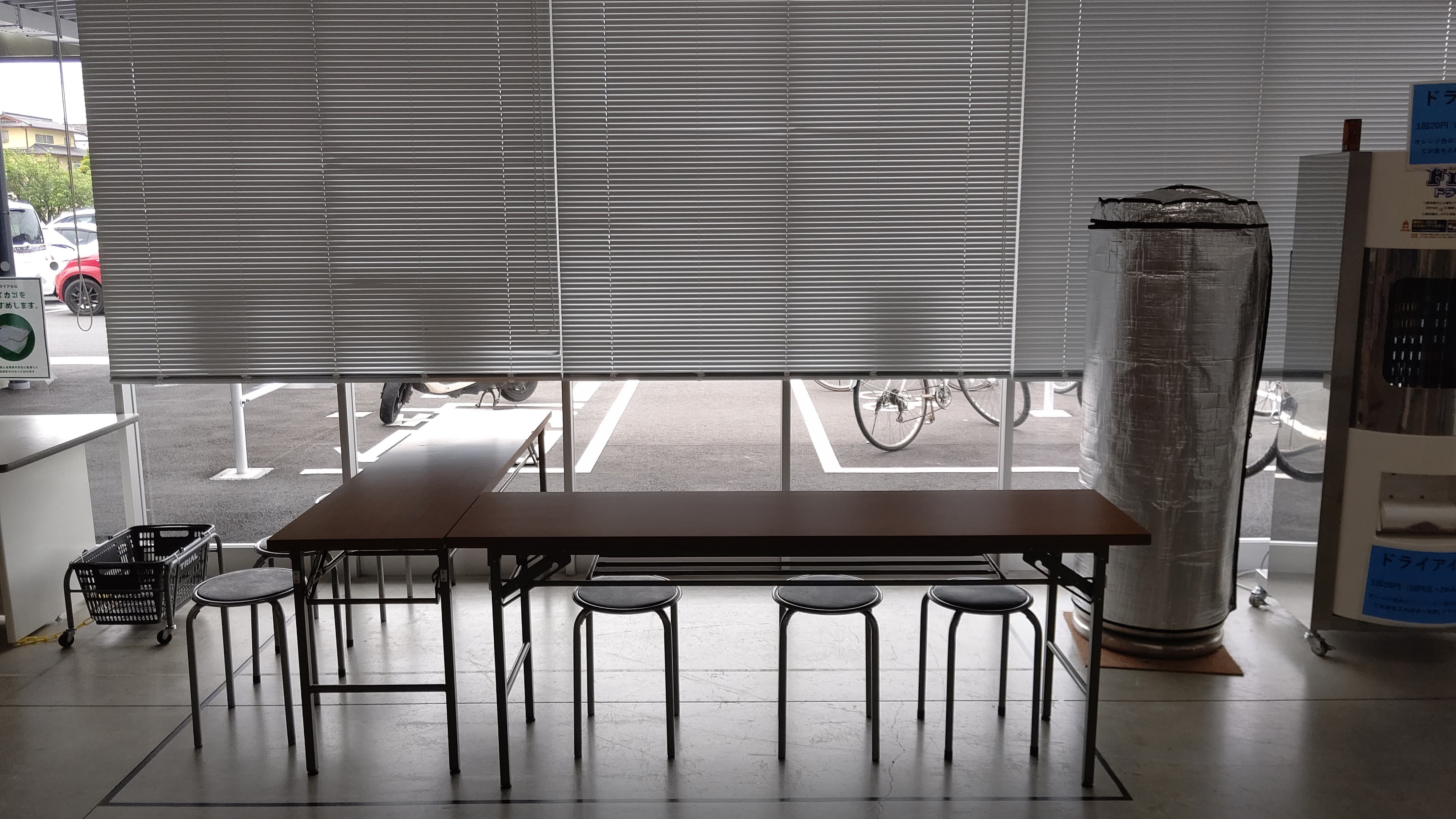 食物販やPR活動に最適な店内 「Ⓒ 1Fレジアウトスペース」※NG業種有1