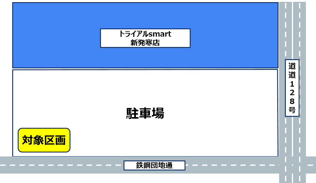 駐車場区画の図面・フロアマップ