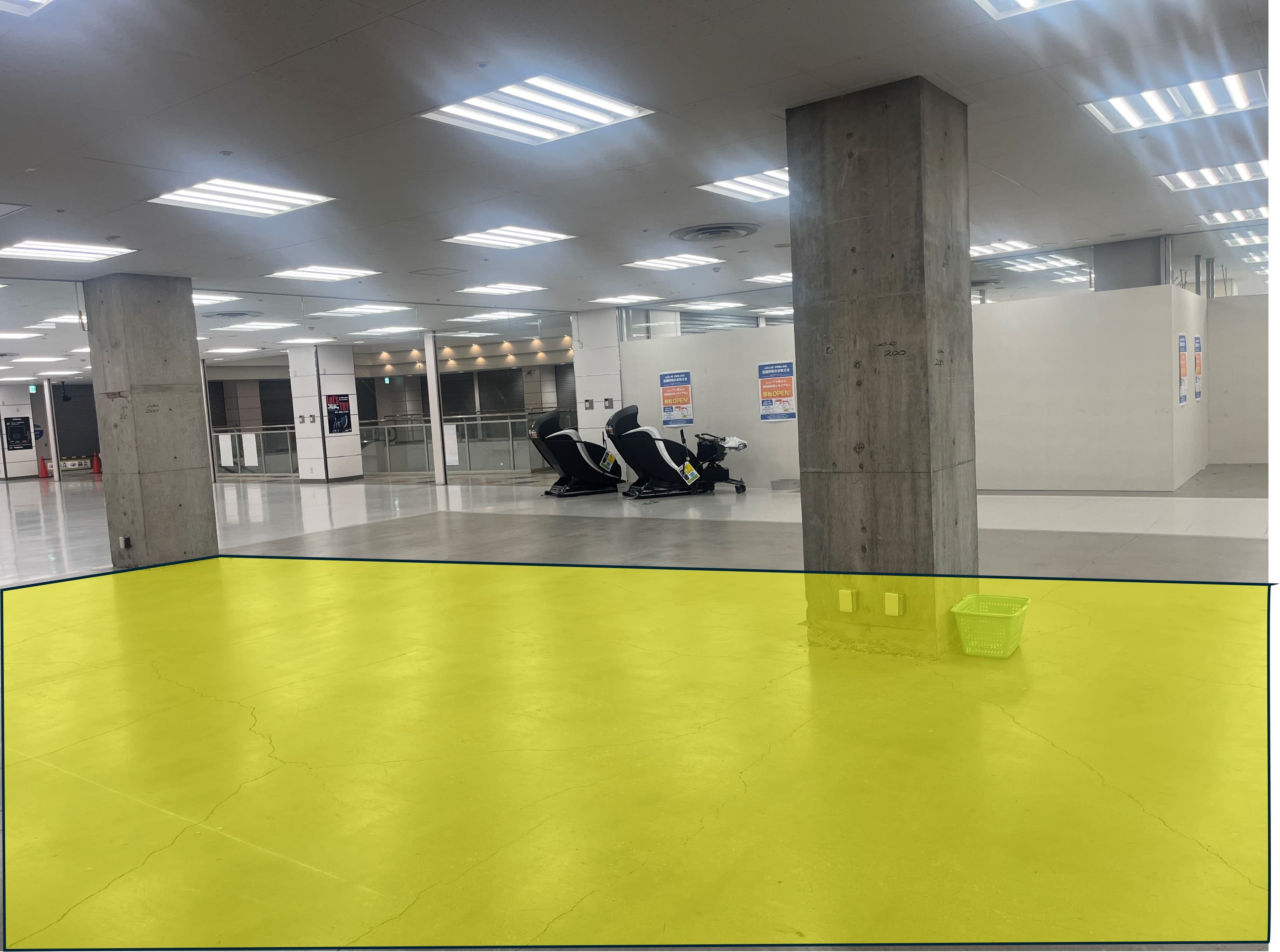 NEW!食物販やPR活動に最適な「Ⓒ 2F東側 ブックオフ前」2