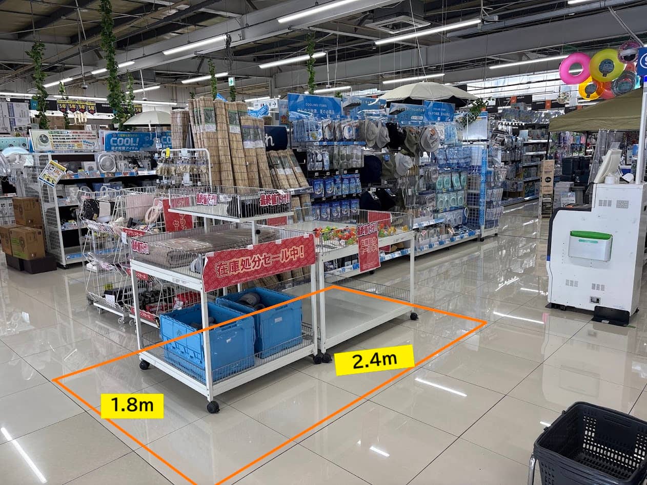 店内レジアウト