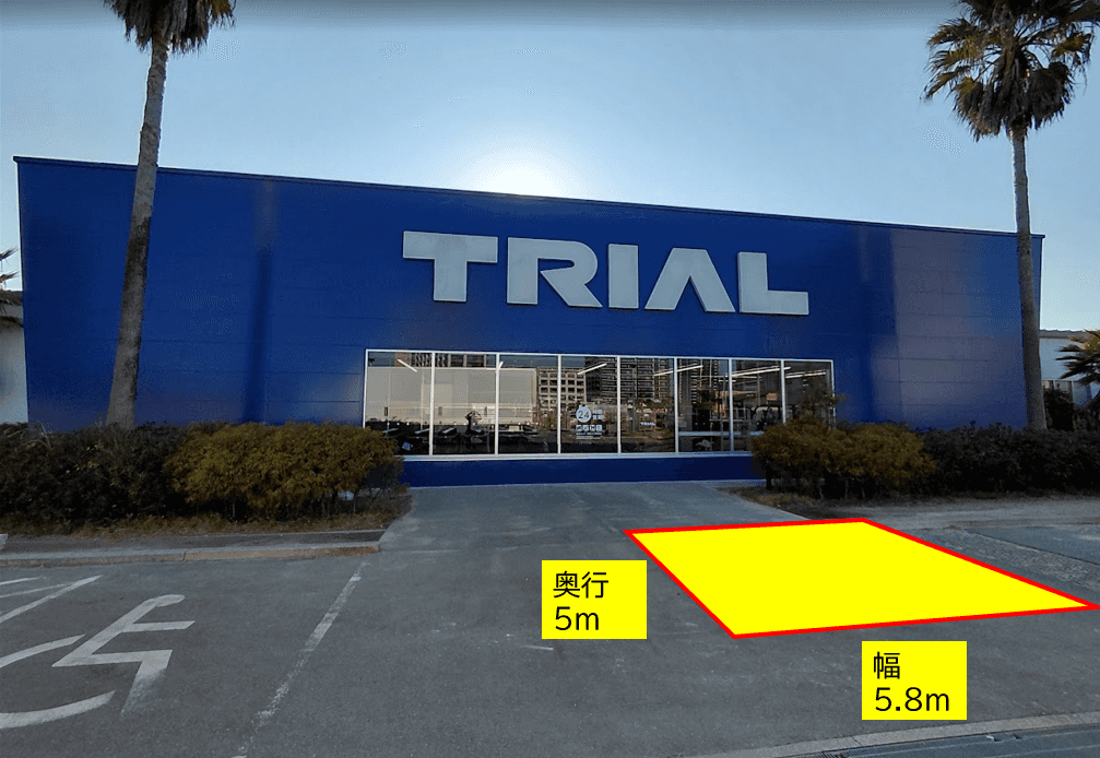 出店スペース:正面