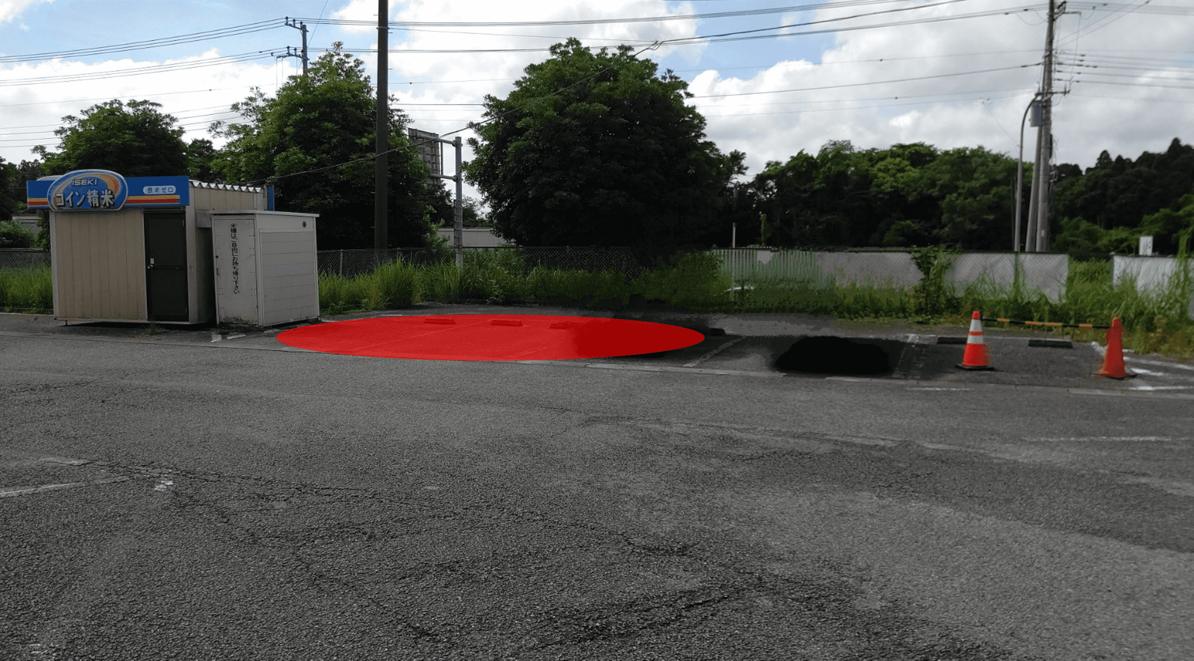 キッチンカーやプロモーションでの出店が可能な屋外スペース