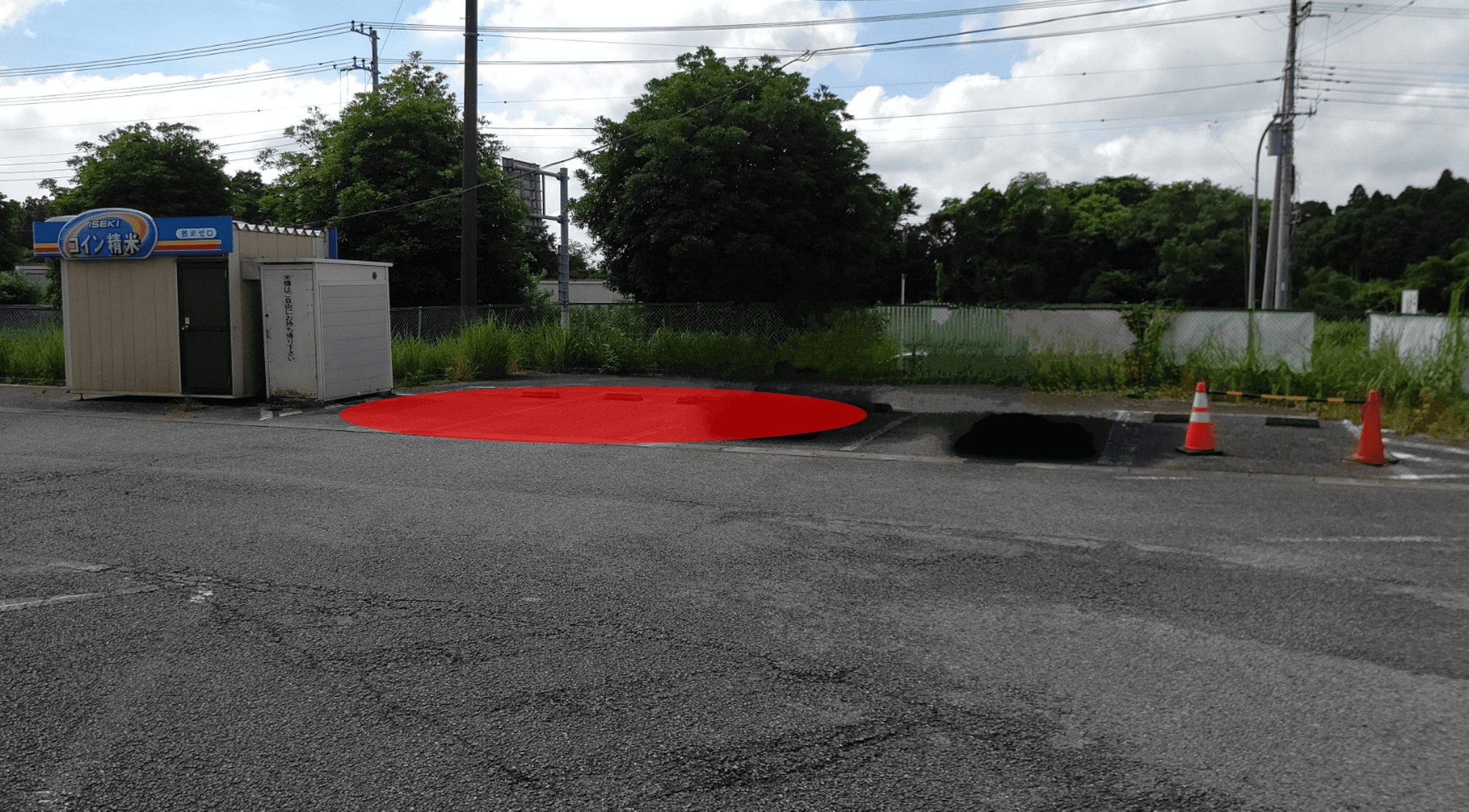 キッチンカーやプロモーションでの出店が可能な屋外スペース※ケバブNG【電源準備中の為発電機などご準備下さい】