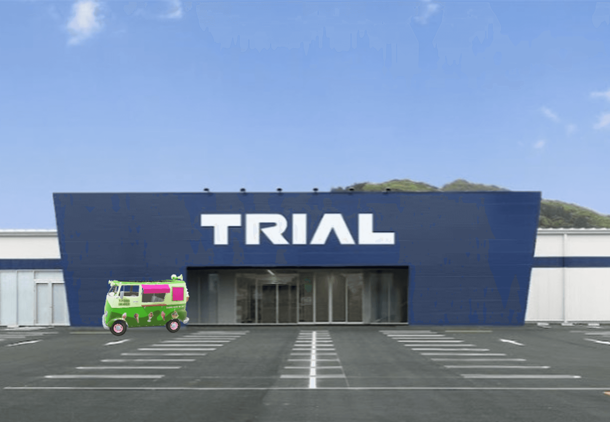 キッチンカー(調理営業)出店限定/屋外スペース1