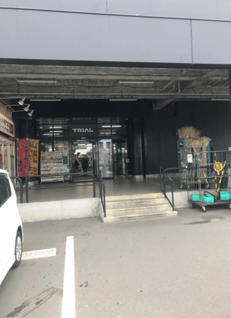 キッチンカーの出店が可能な「②キッチンカースペース※店舗正面側です」2