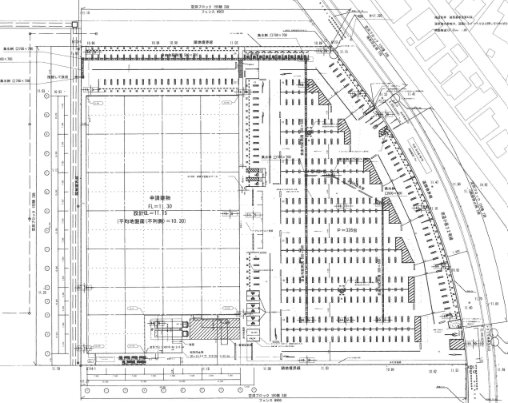 駐車場区画の図面・フロアマップ