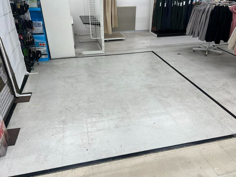 プロモーションや物販に適したレジアウトスペース※買取催事不可