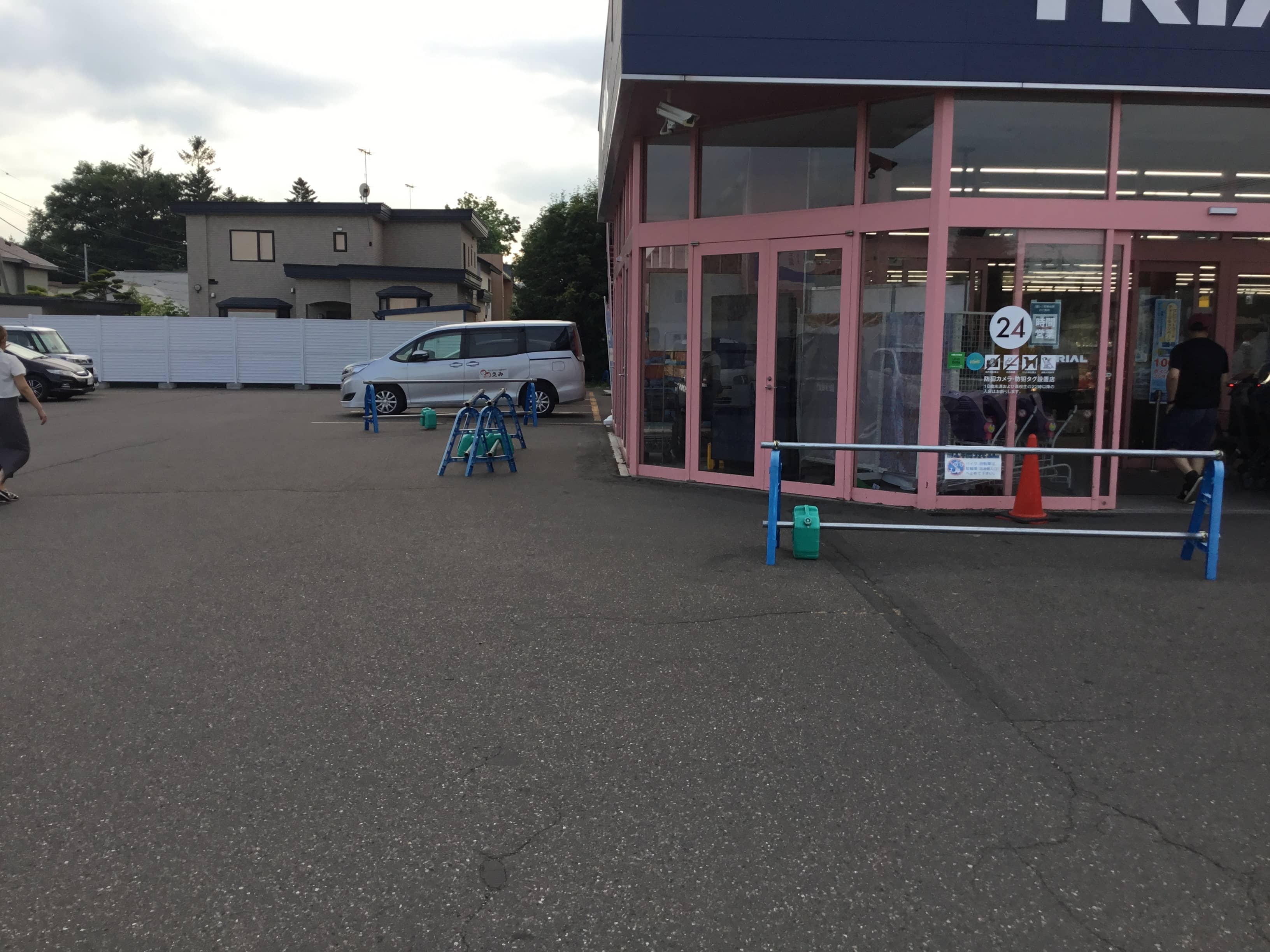 出店スペース:店舗出入口