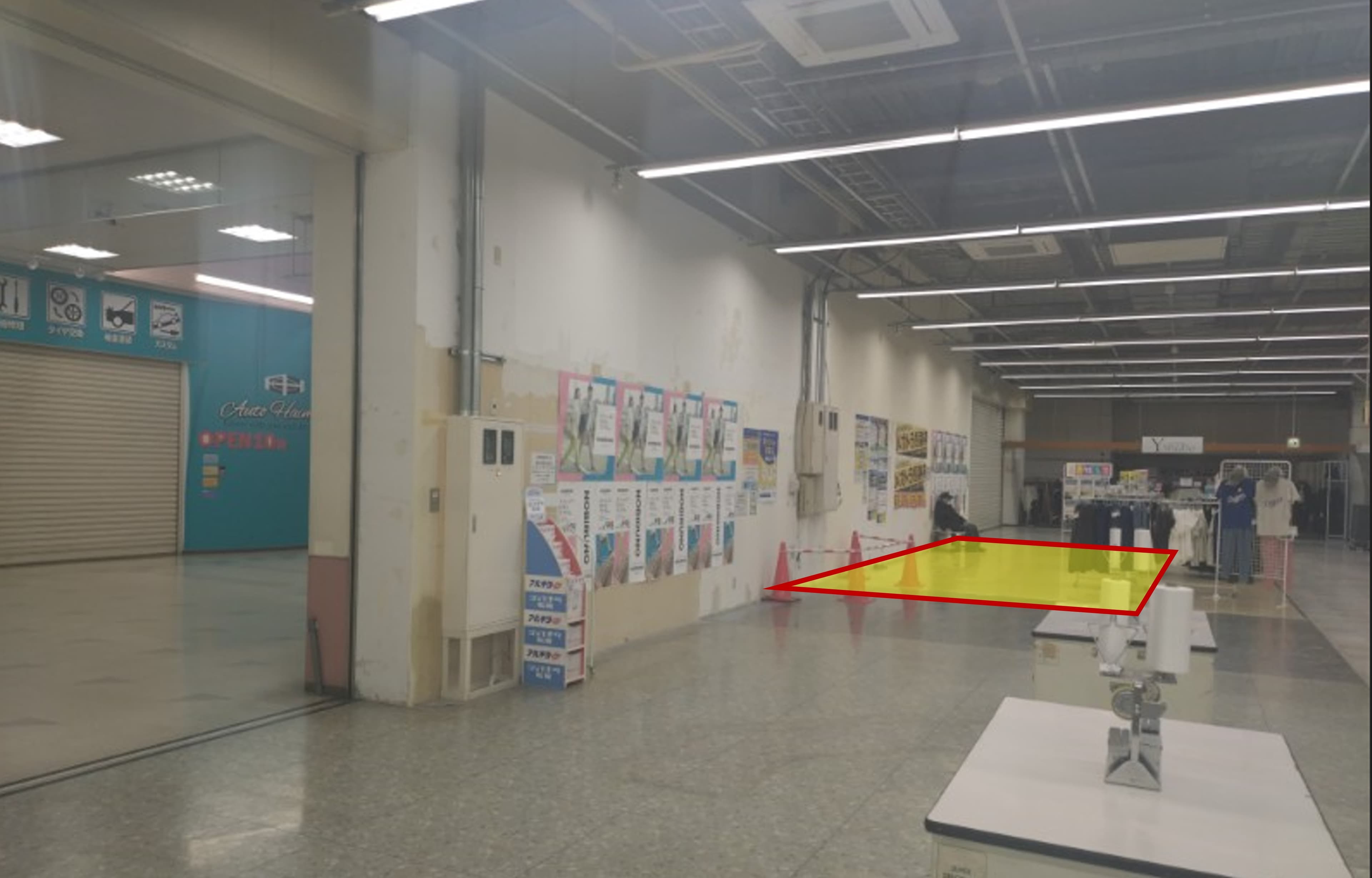 販促プロモーションやポップアップストアに最適なレジアウト「Ⓒスペース」2