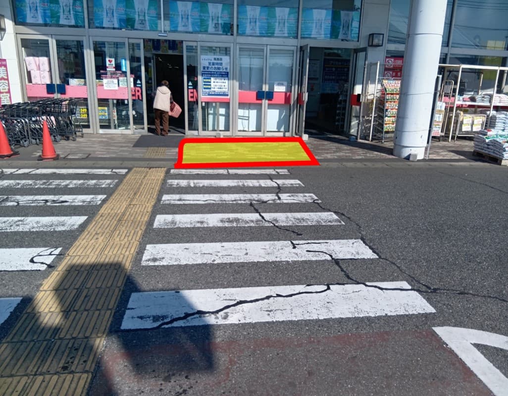 販促プロモーションに最適な「Ⓐ屋外店舗正面」スペース【買取はご利用頂けません】1