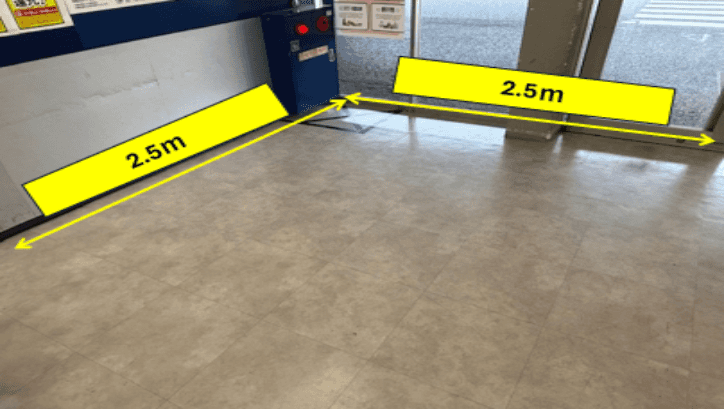 出店スペース:風除室