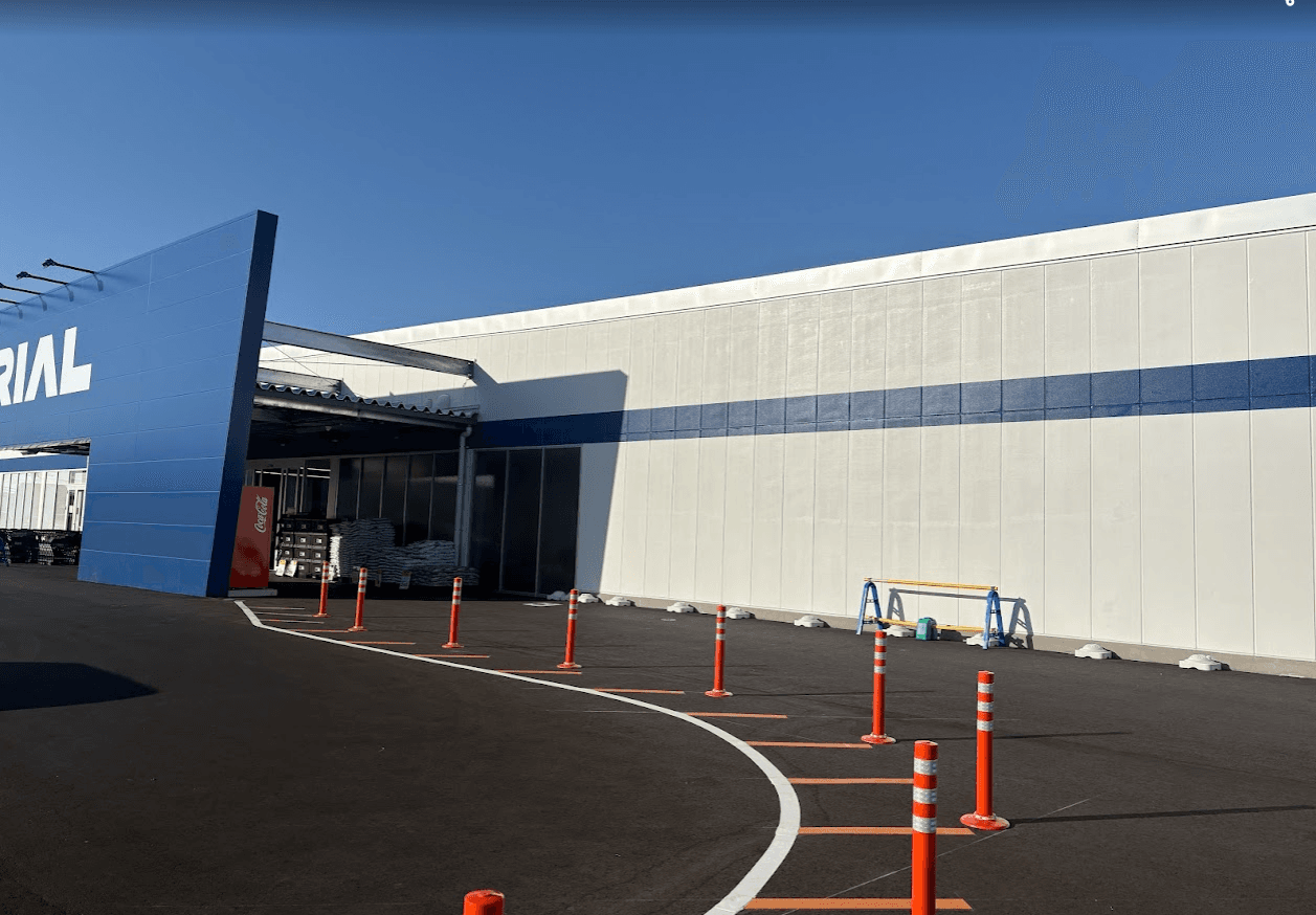 食物販の出店が可能なトライアル南相馬原町店『屋外マルシェ』(キッチンカー/テント)の図面・フロアマップ1